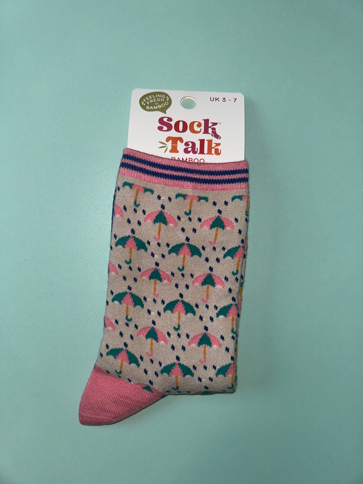 Umbrella bamboo socks