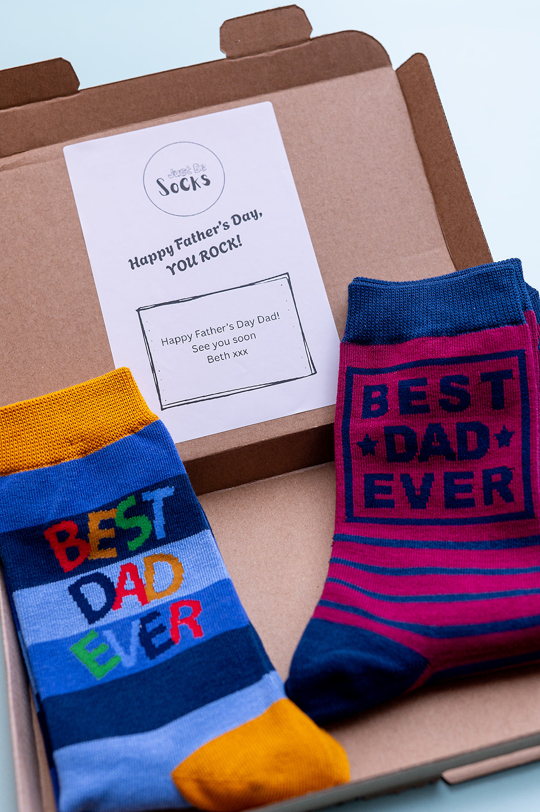Best Dad letterbox gift box