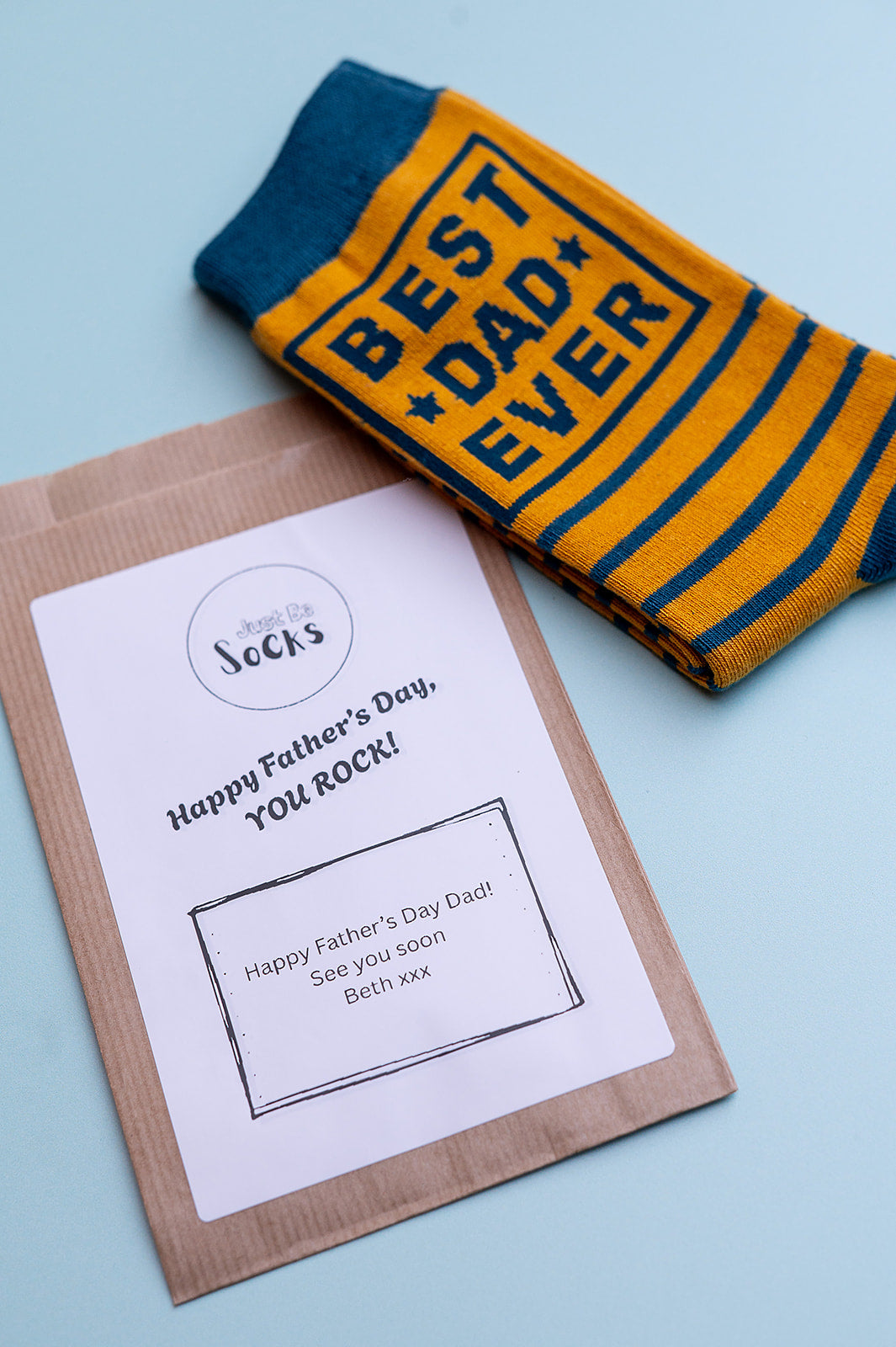 Best Dad letterbox giftbag