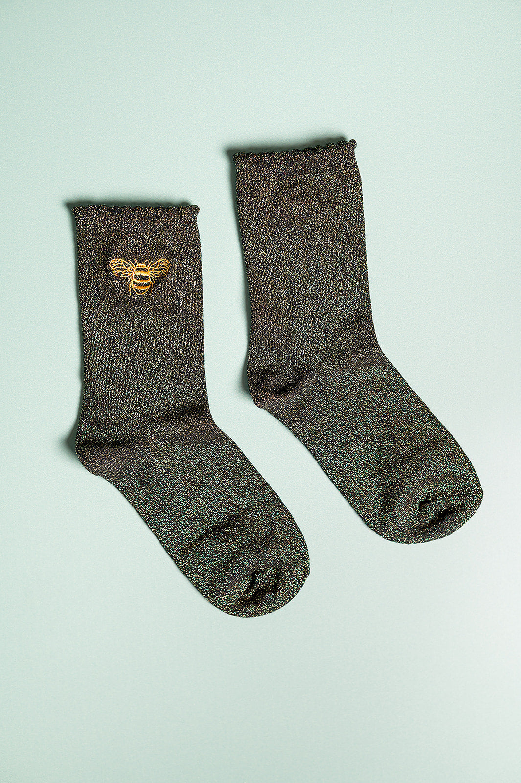 Bee Glitter Socks