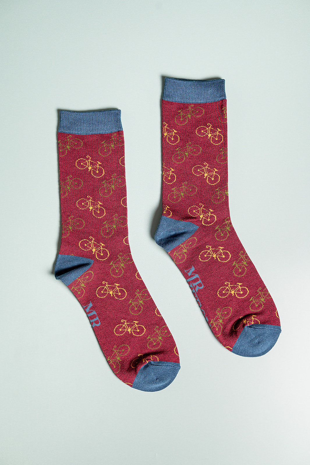 Bike Bamboo Socks Red