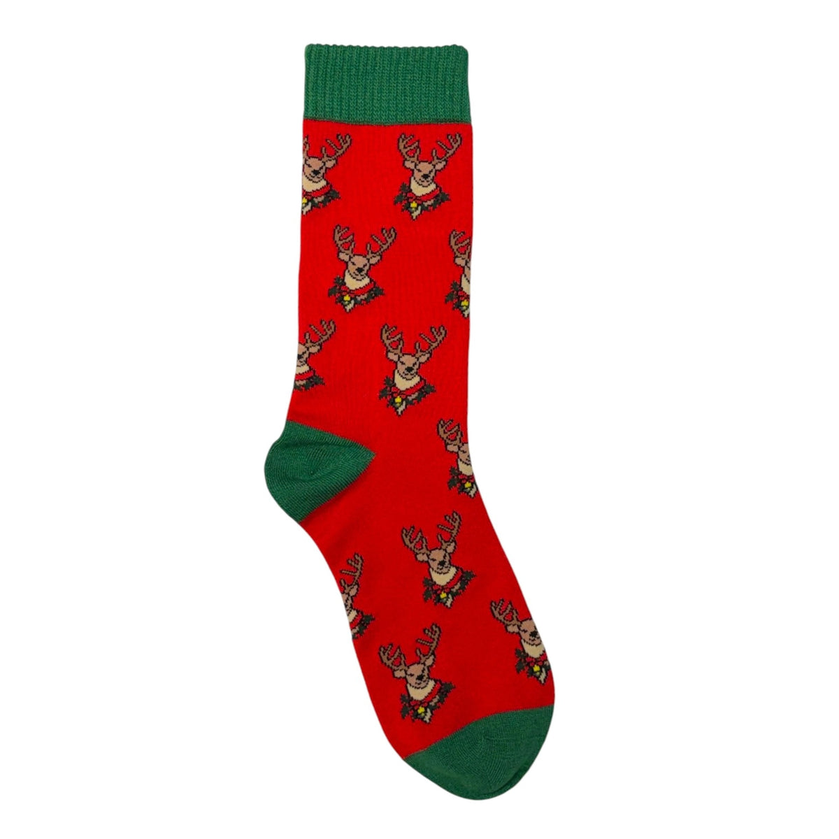 Reindeer Just Be Socks Bamboo 2 Pair Bundle