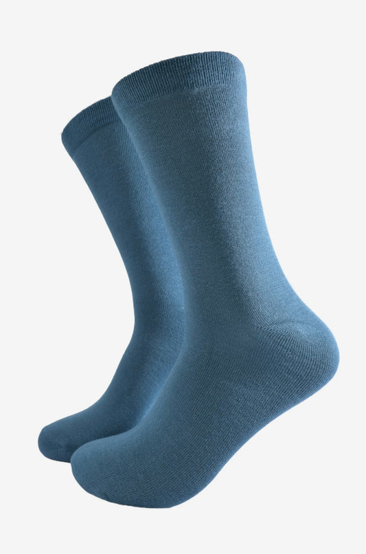 Teal Plain Bamboo