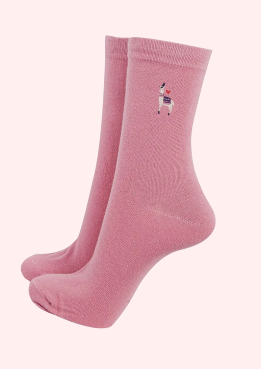 Llama & Hearts Bamboo