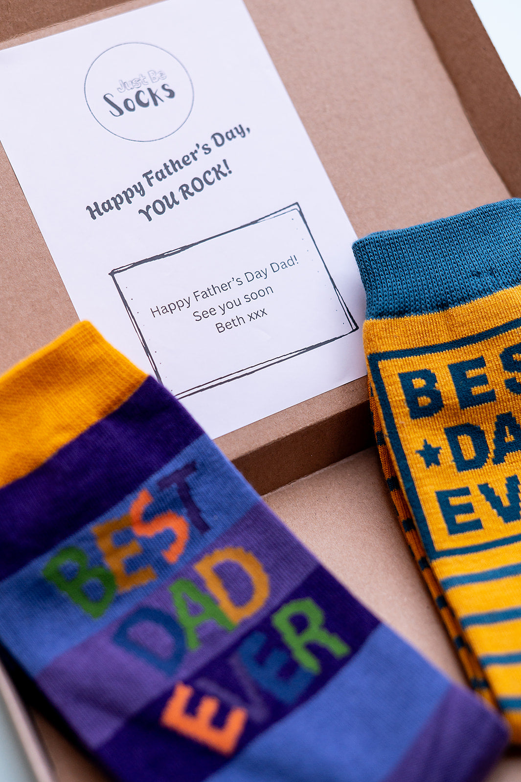 Best Dad letterbox gift box