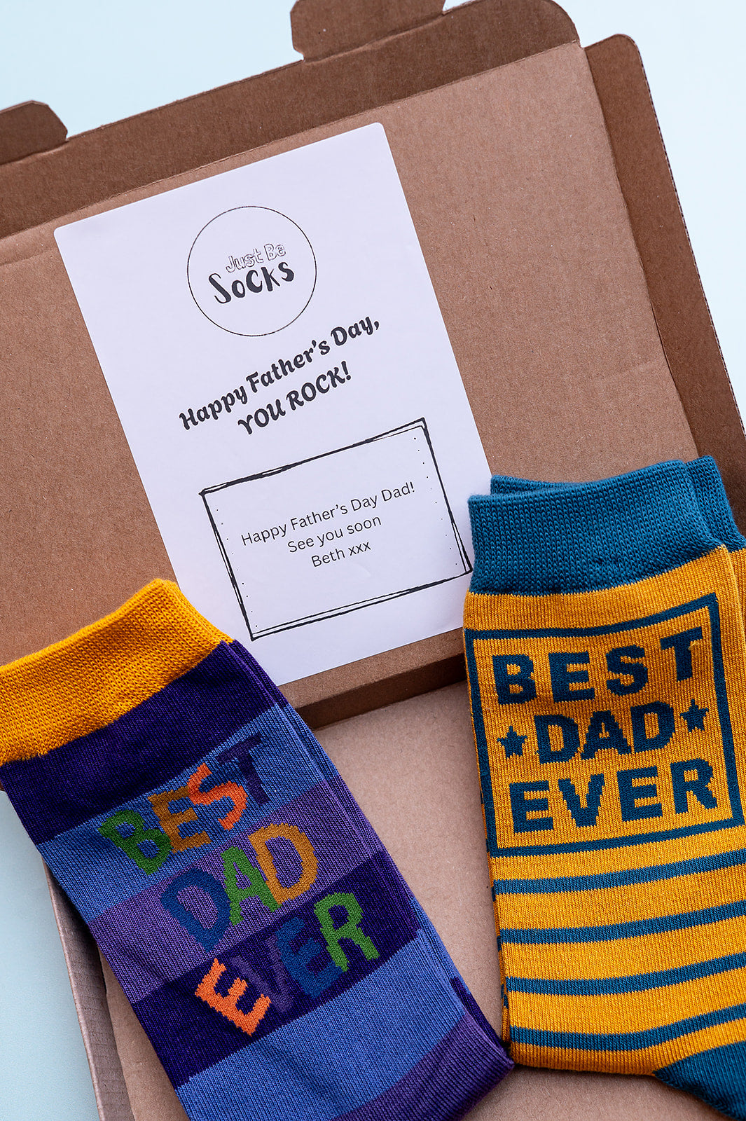 Best Dad letterbox gift box