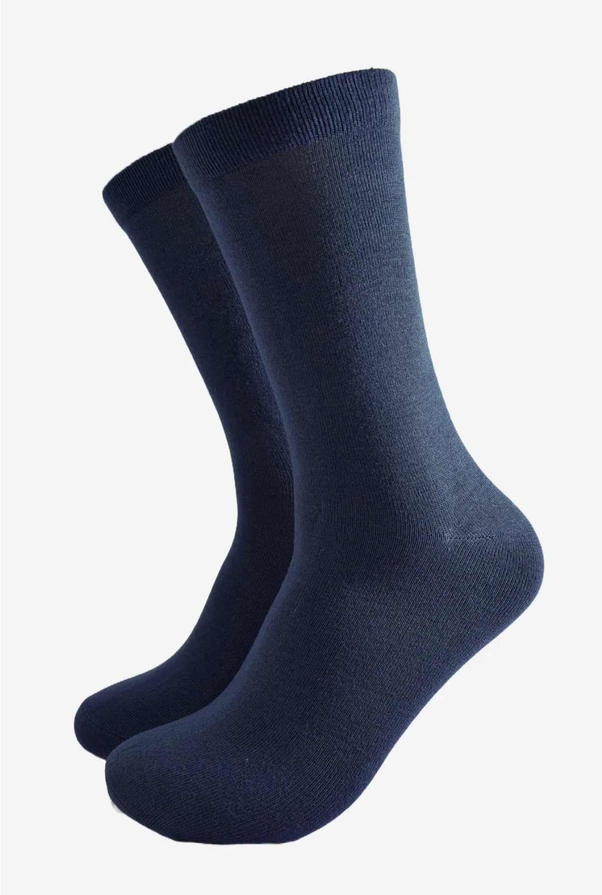 Navy Plain Bamboo