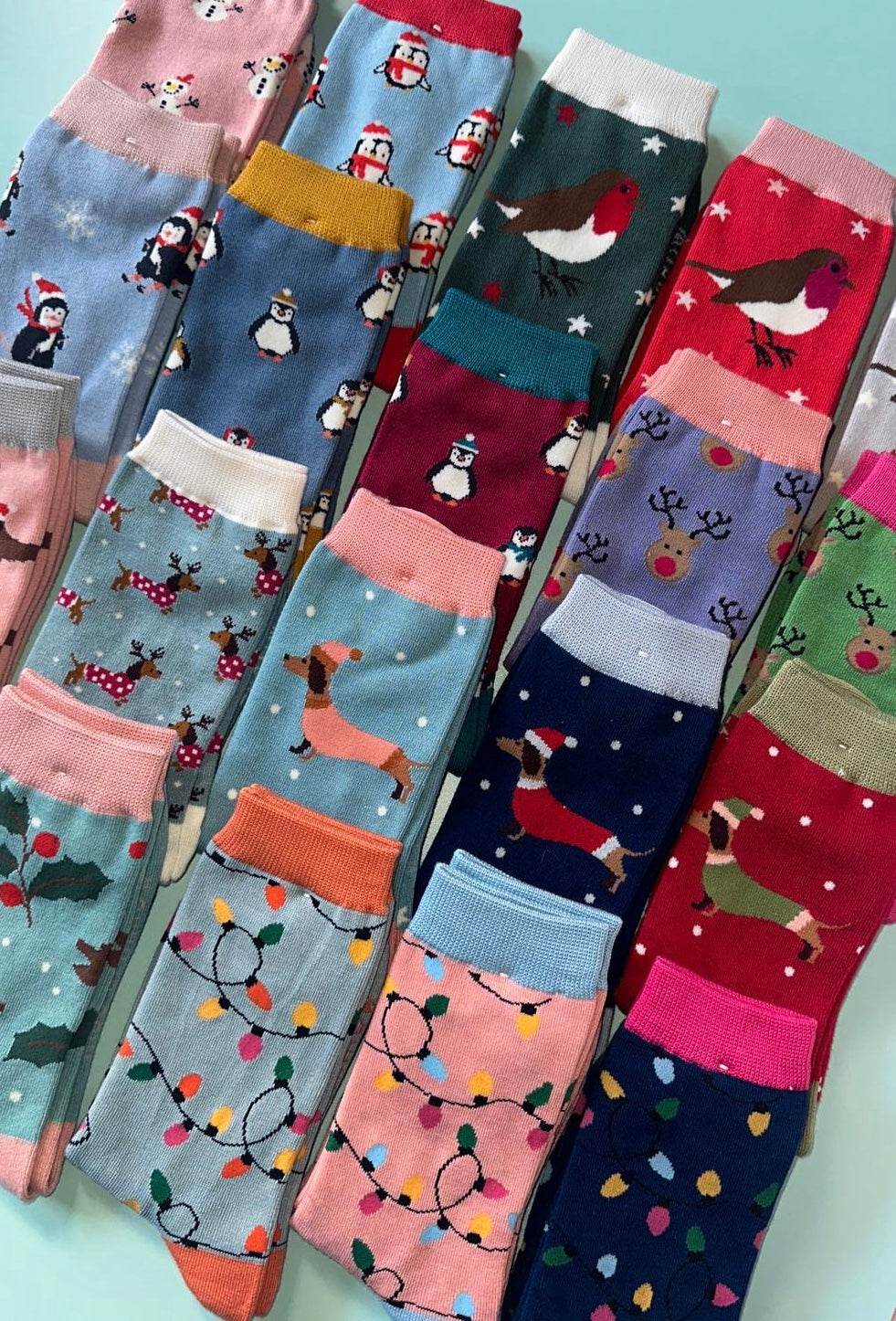 Robin Hedgerow Bamboo Socks