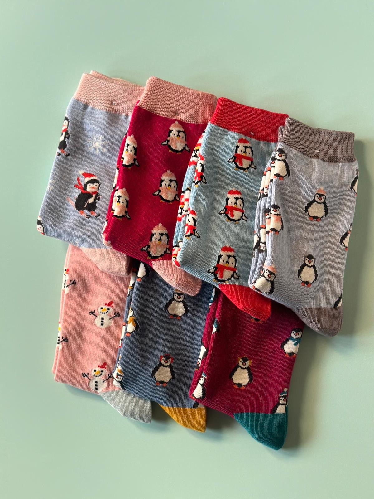 Penguin Bamboo Socks