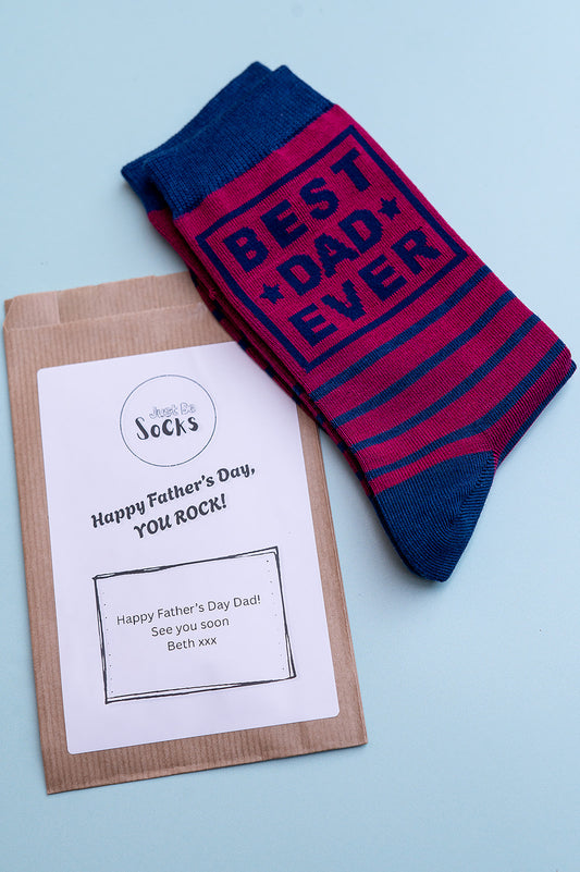 Best Dad letterbox giftbag