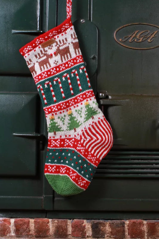 Candy Cane Christmas Stocking