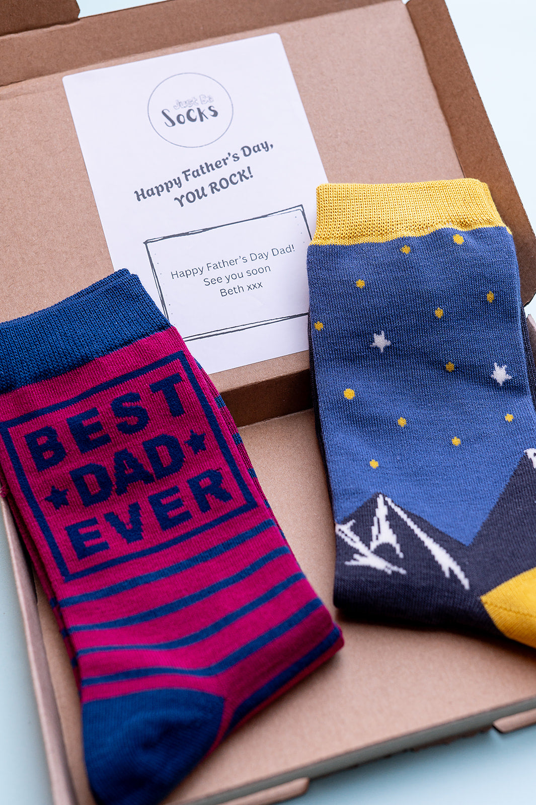Best Dad | Mountain letterbox gift box