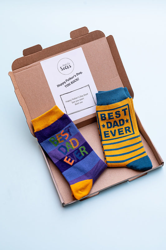 Best Dad letterbox gift box