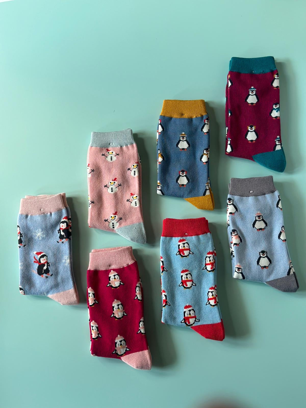 Penguin Bamboo Socks