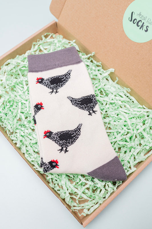 Ladies Hen Bamboo Socks