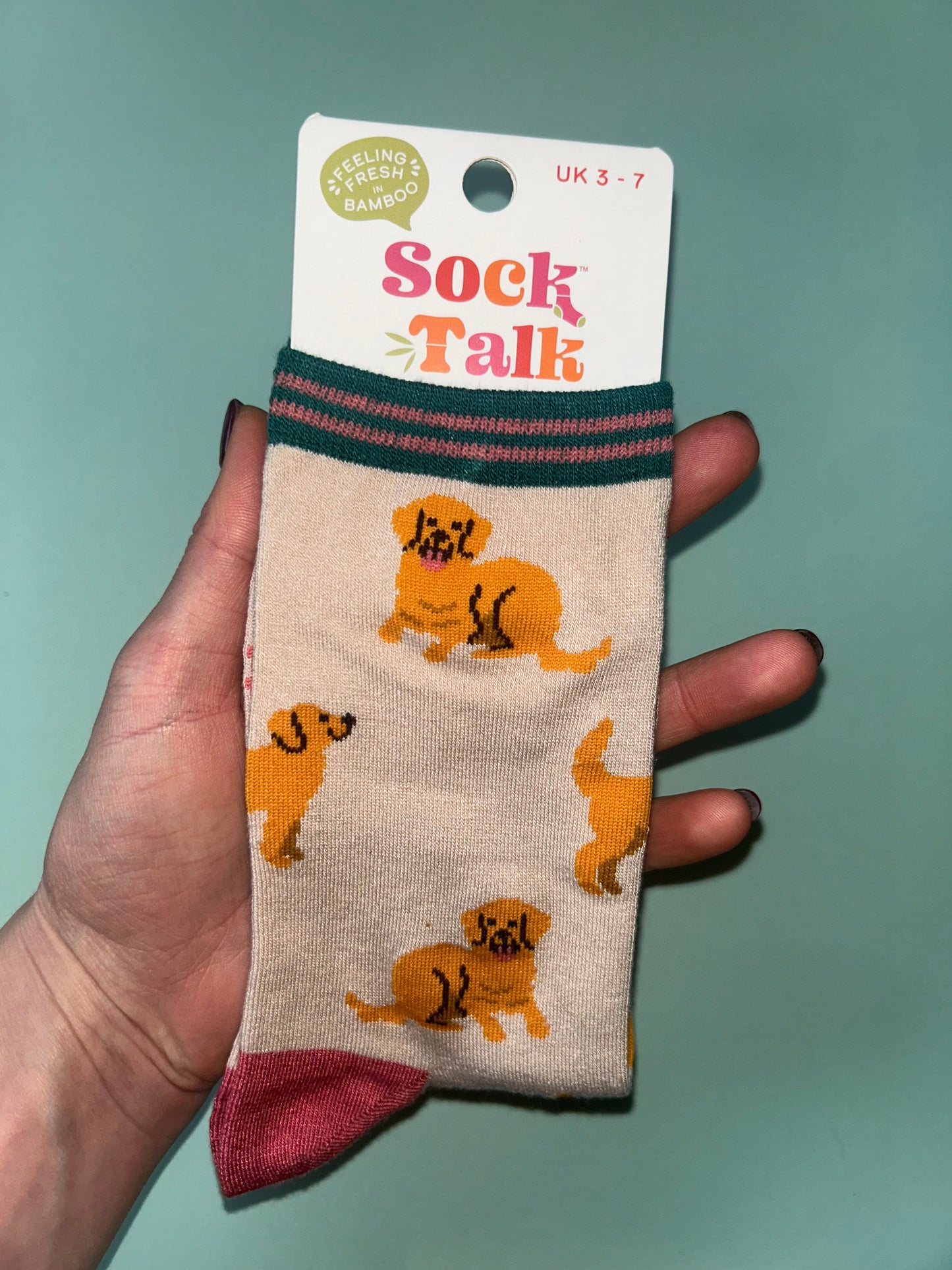 Labrador dogs bamboo socks