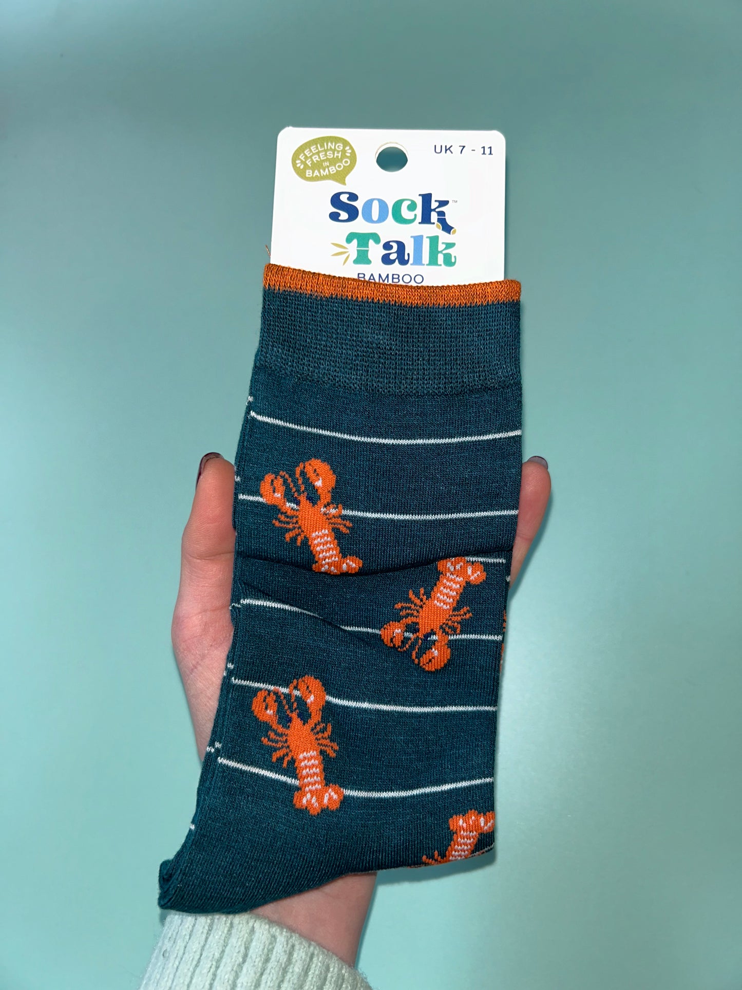 Lobster Bamboo Socks
