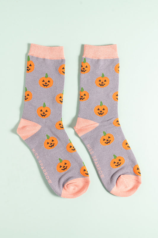 Pumpkin grey bamboo 4-7