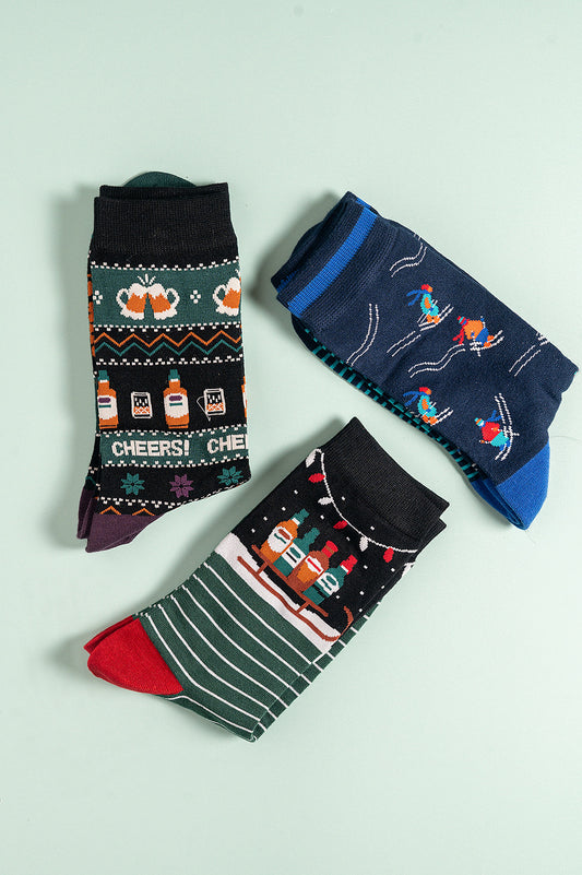 Apres Ski bamboo socks giftset