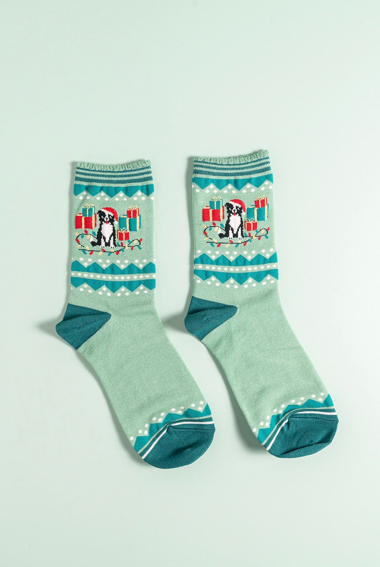 Border collie bamboo socks