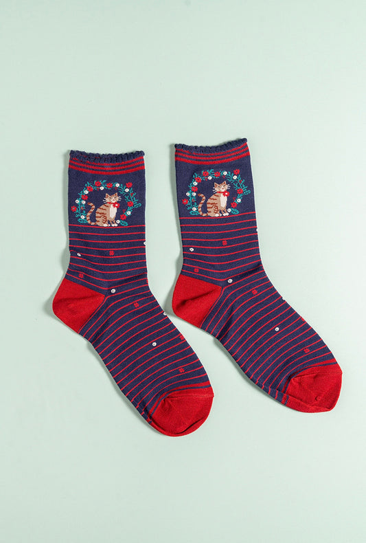Cat bamboo socks