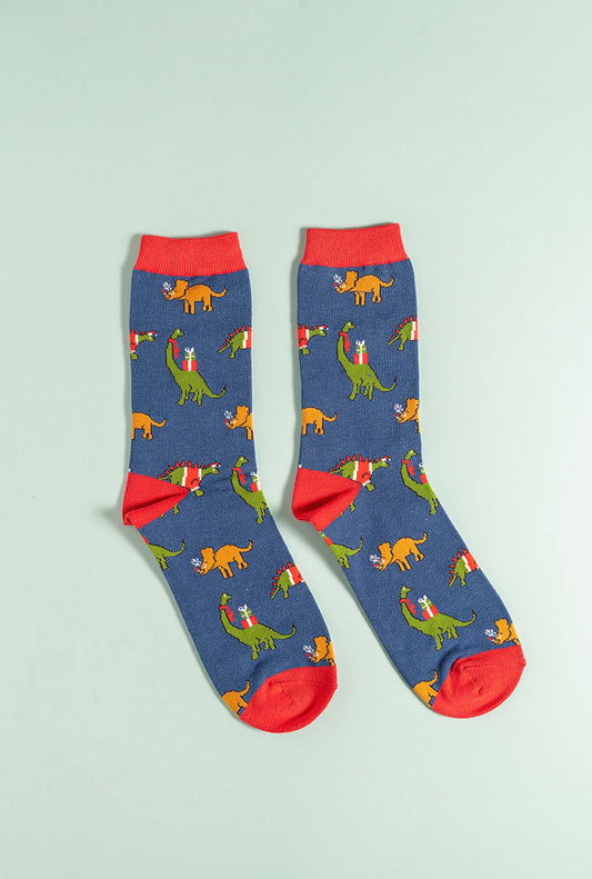 Dinosaur Bamboo Socks