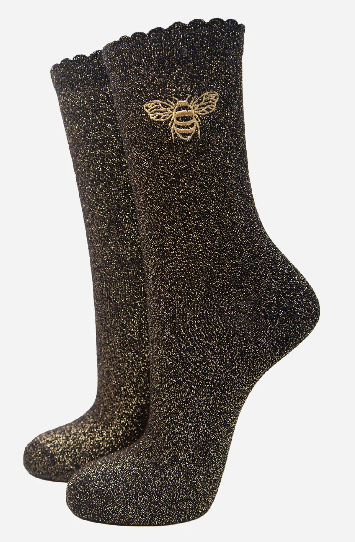 Bee Glitter Socks
