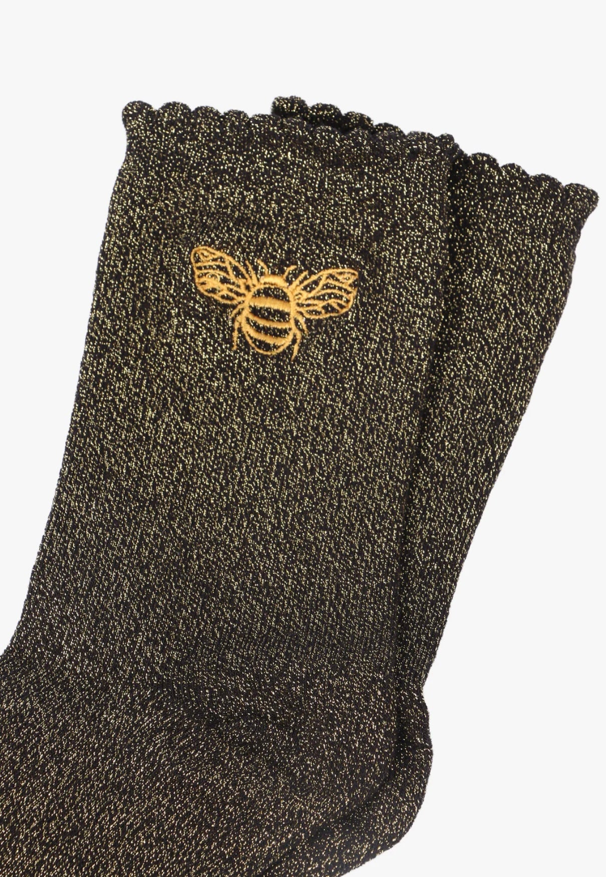 Bee Glitter Socks