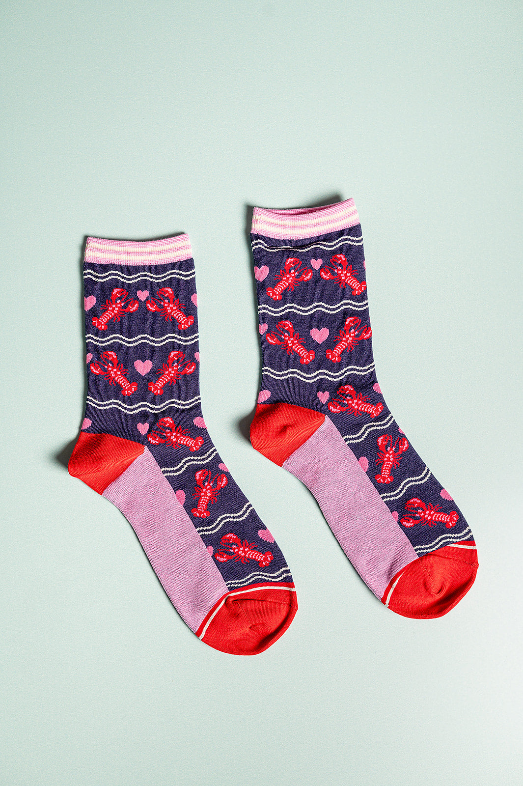 Lobster Navy Bamboo