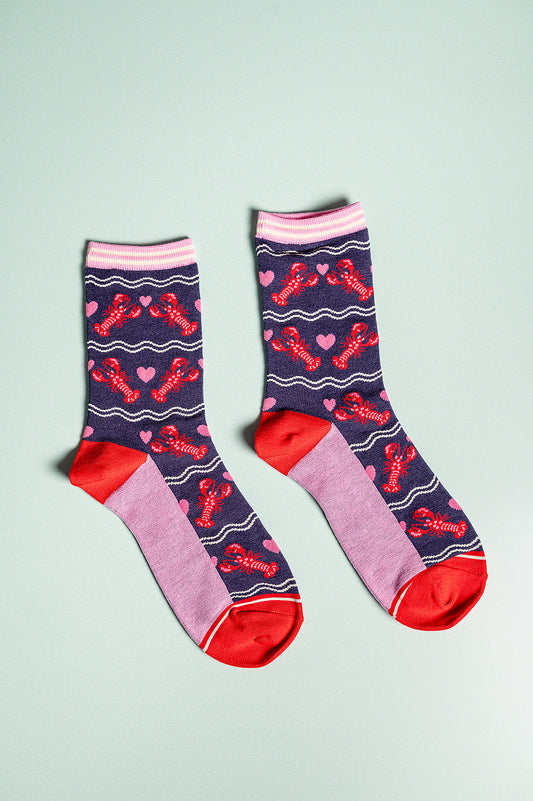 Lobster Navy Bamboo