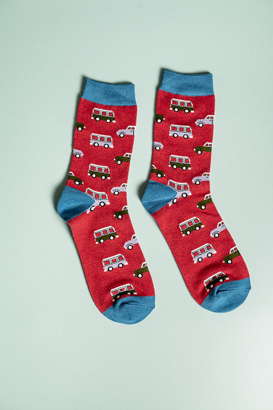 Campervan bamboo socks