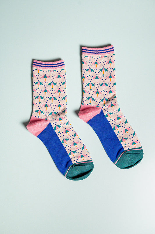 Umbrella bamboo socks