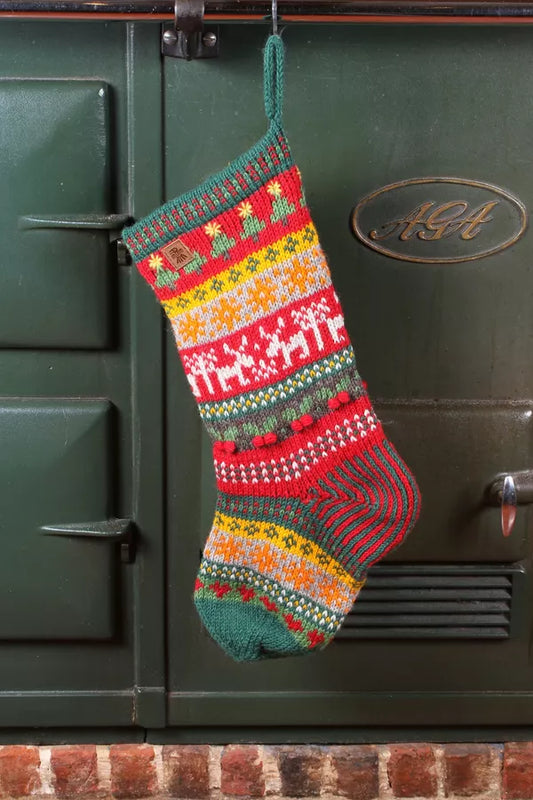 Reindeer Christmas Stocking