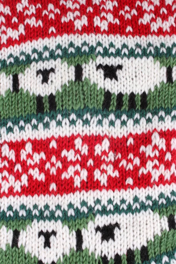 Christmas Sheep Stocking