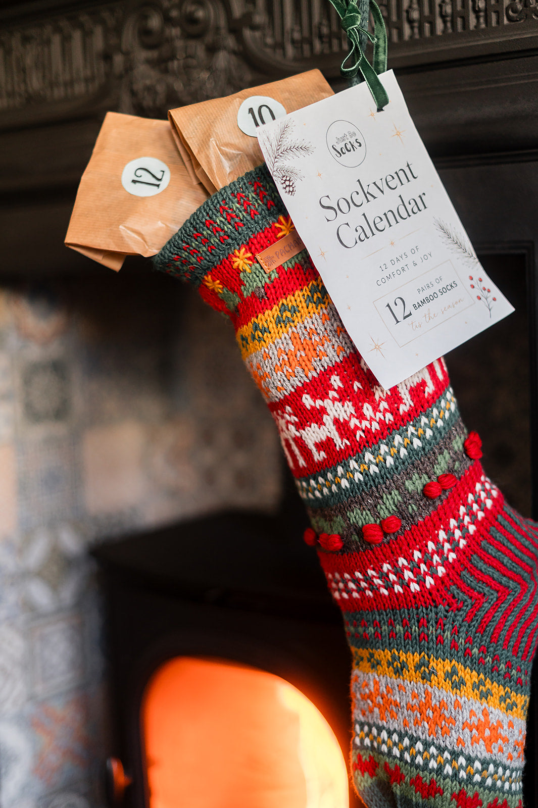 Ladies 'Sockvent' advent calendar