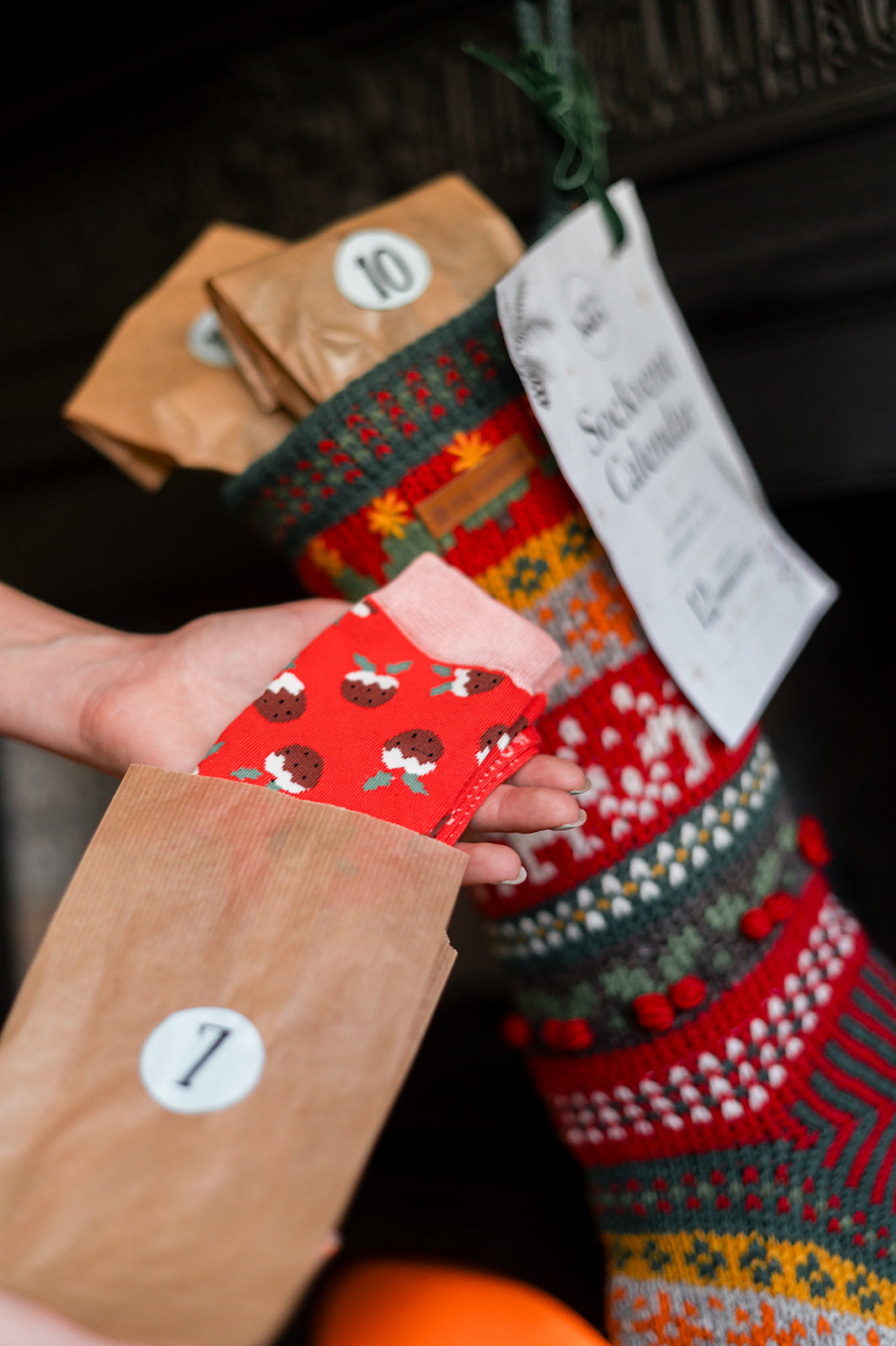 Ladies 'Sockvent' advent calendar