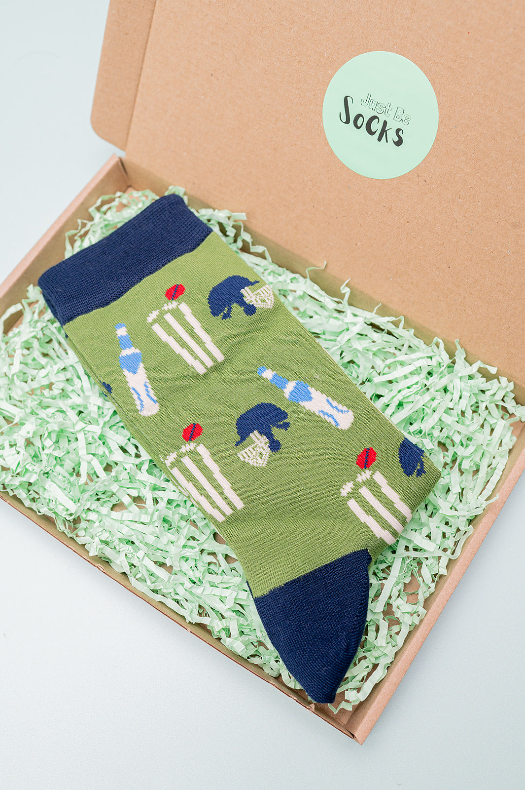 Men's Bamboo Socks - Green, Cricket