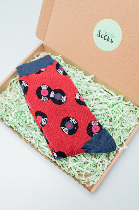 Men’s Vinyl Bamboo Socks