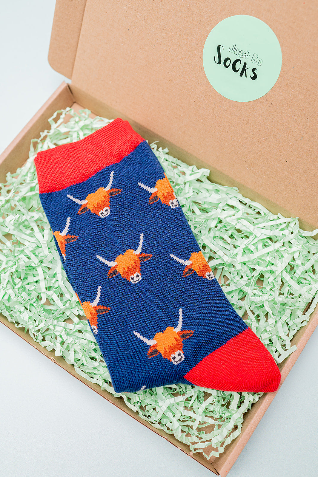 Men’s Highland Cow Navy