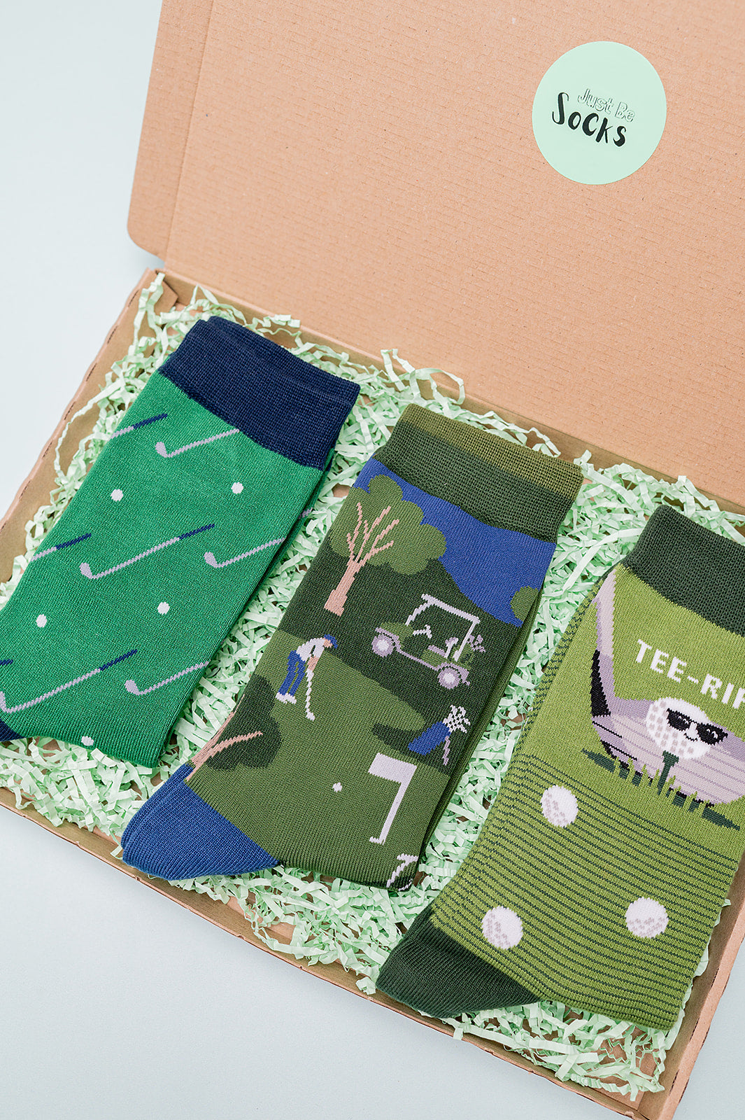 Mens Golf Bamboo Socks Bundle Giftbox