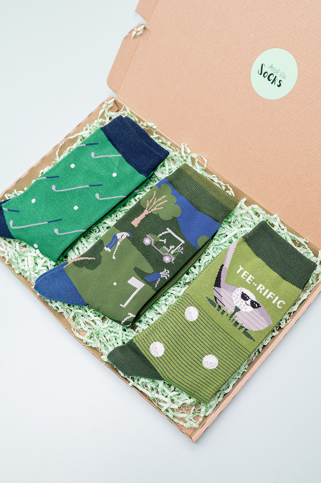 Mens Golf Bamboo Socks Bundle Giftbox