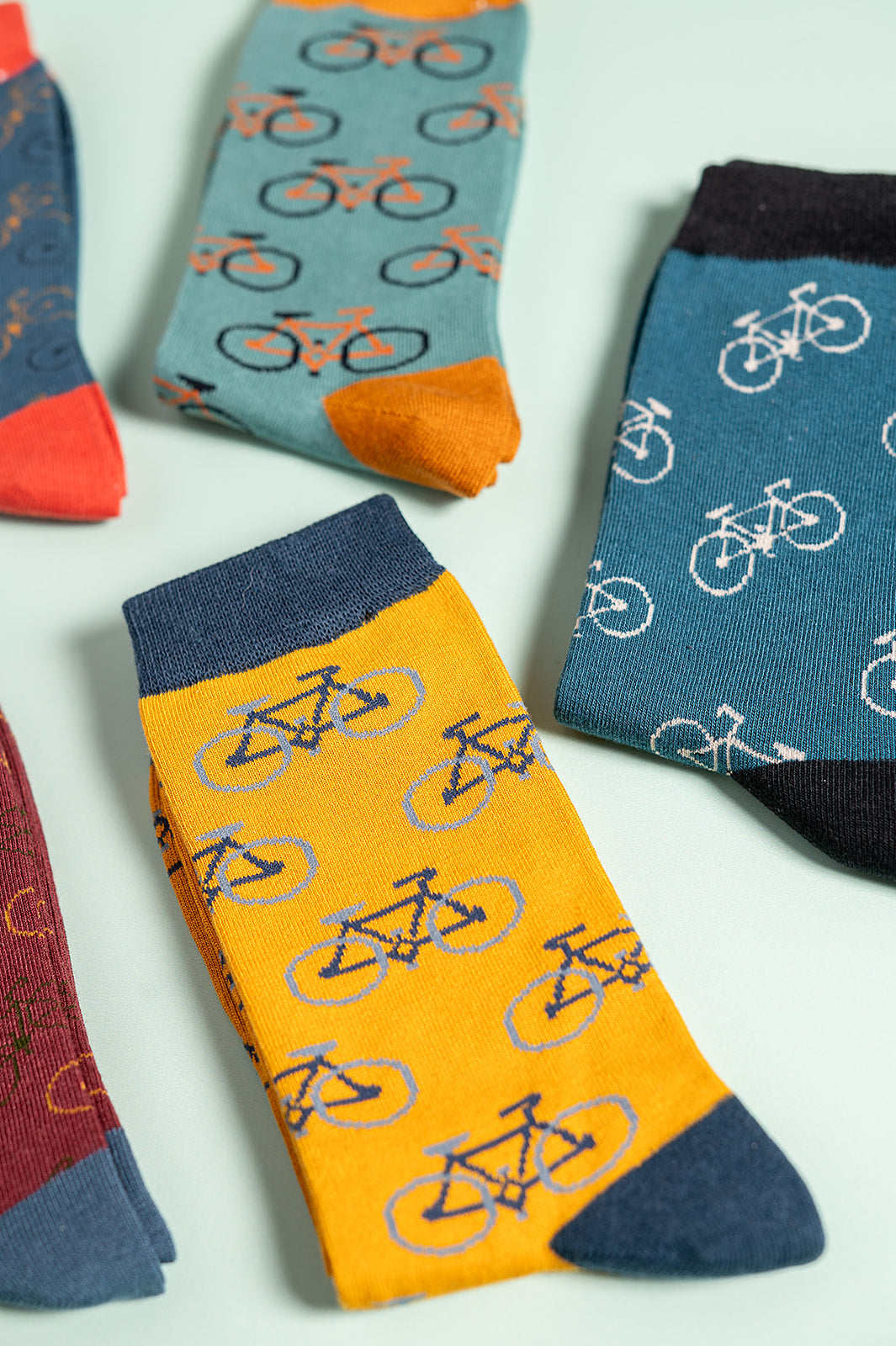 Cycling | Bikes Bamboo Socks Letterbox Gift Set – Eco Friendly Gift with Personalised Note