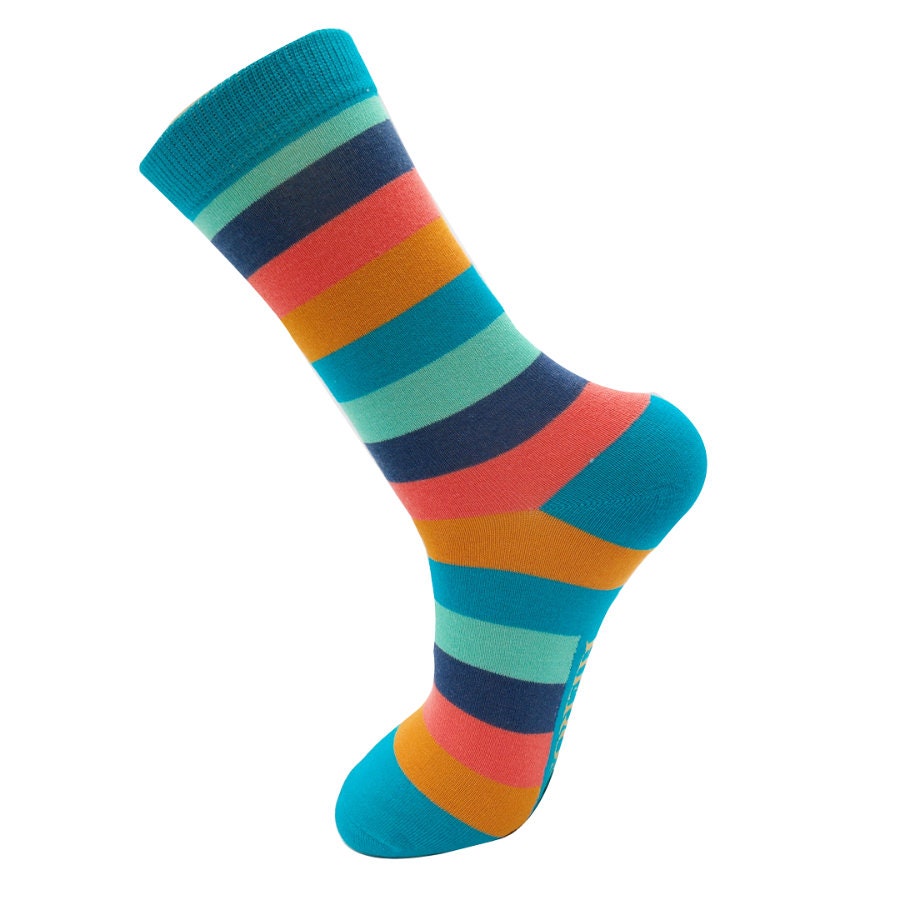 Stripes Mens Bamboo Socks