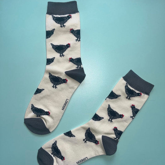 Ladies Hen Bamboo Socks