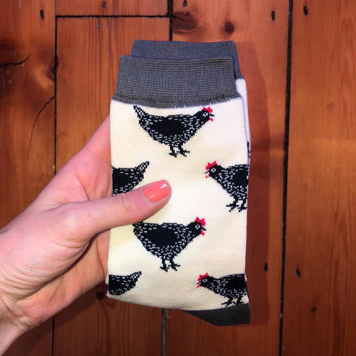 Ladies Hen Bamboo Socks