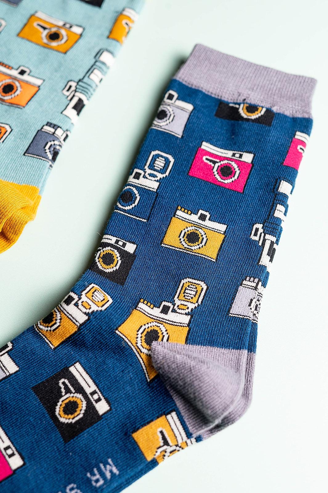 Mens Bamboo Socks Cameras | Photographer Letterbox Giftbox