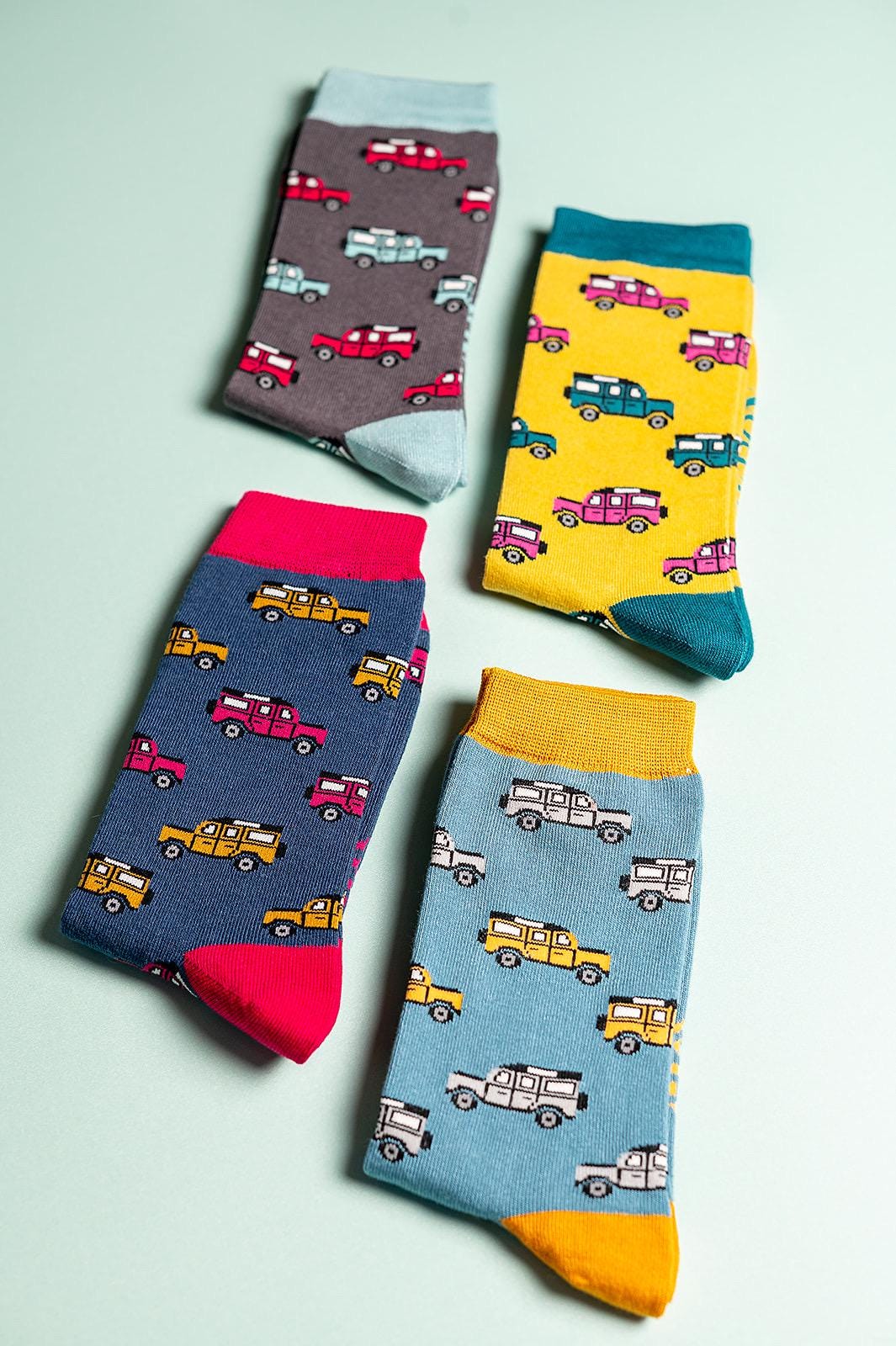 Off Road Bamboo Socks Gift for Him, Men’s UK 7-11, Letterbox Gift, Personalised Gift