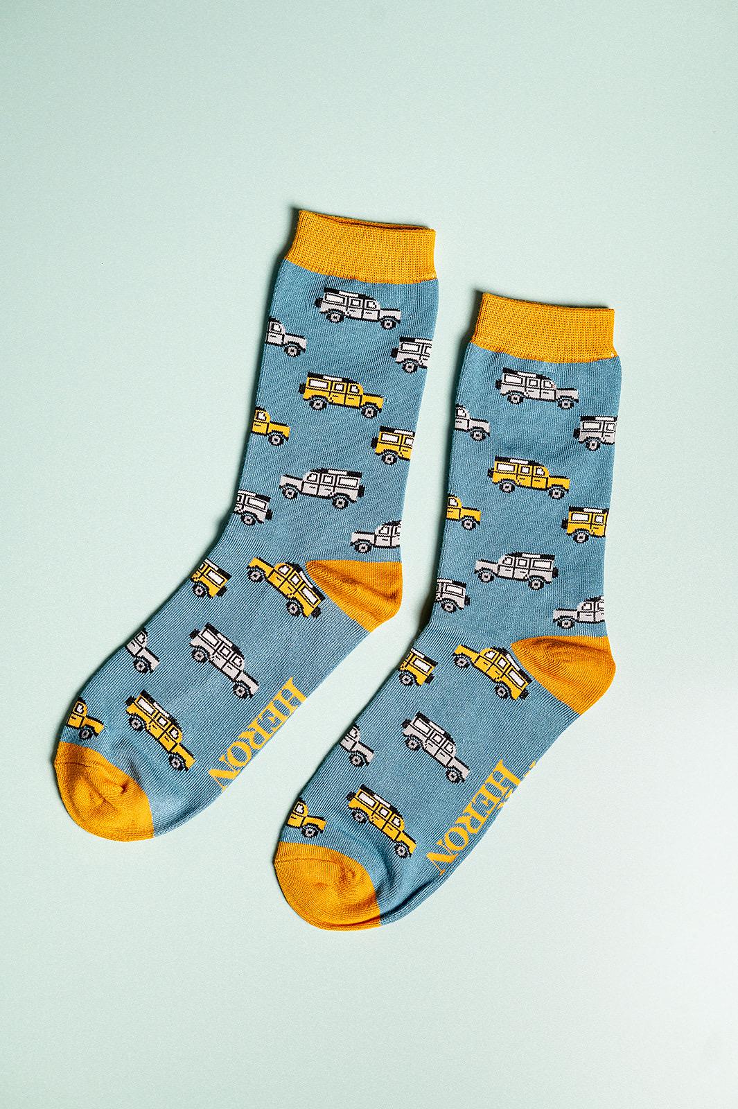 Off Road Bamboo Socks Gift for Him, Men’s UK 7-11, Letterbox Gift, Personalised Gift
