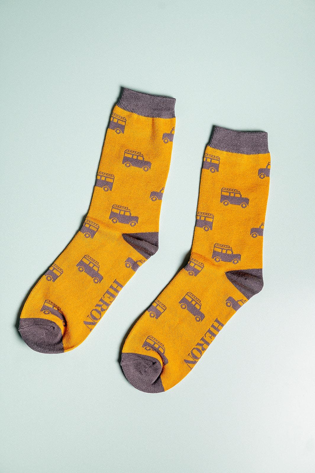 Land Rover Bamboo Socks Letterbox Gift Box | Size 7-11
