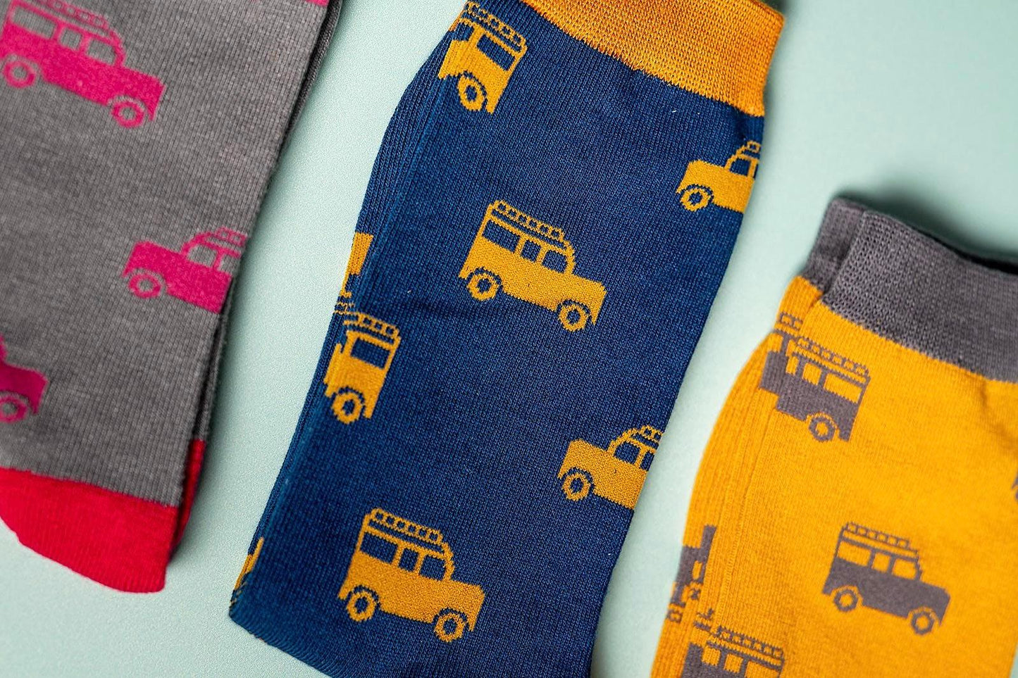 Land Rover Bamboo Socks Letterbox Gift Box | Size 7-11
